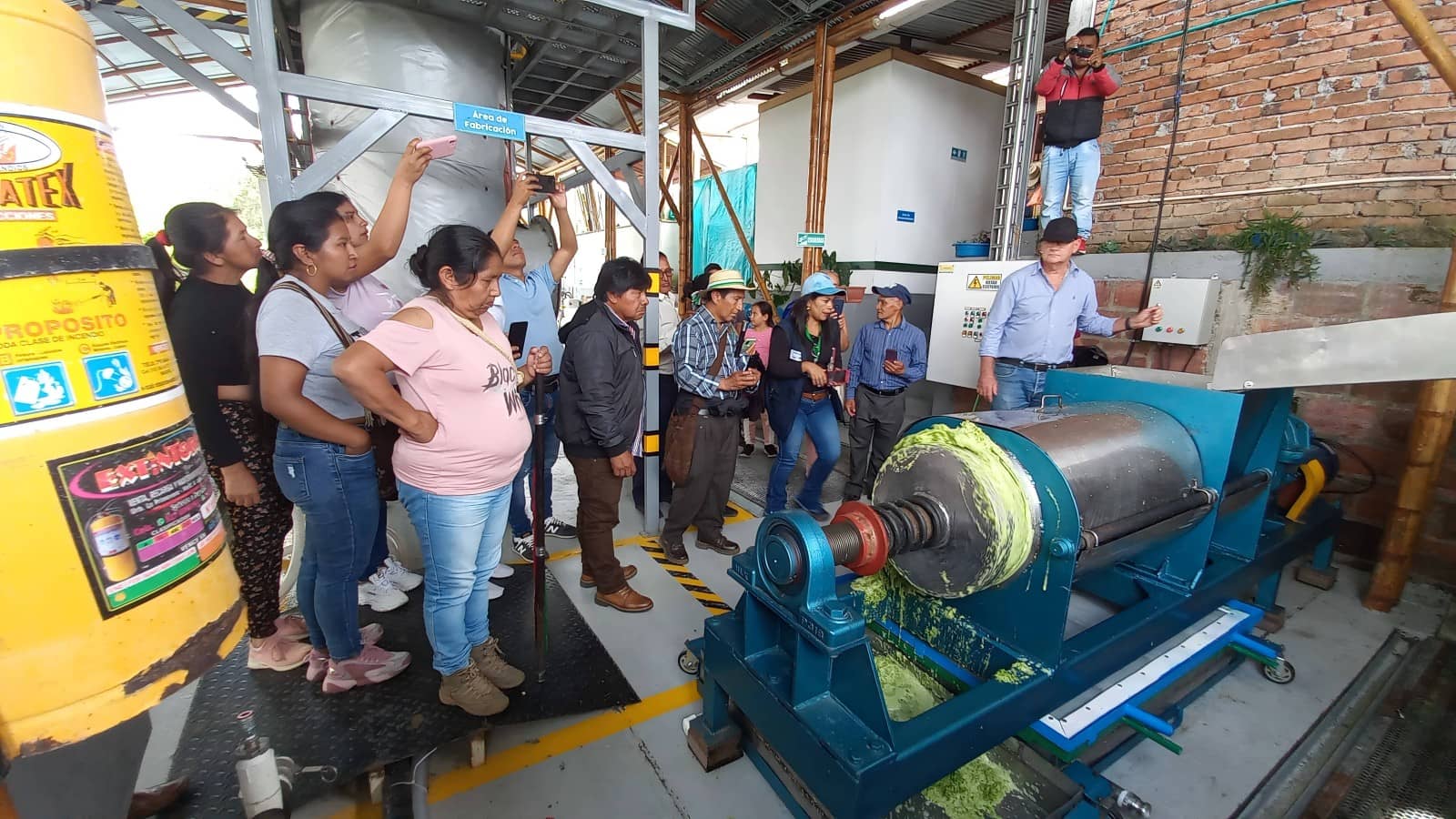 Fiber extraction site 4